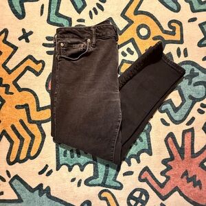 Black American Eagle flex skinny jeans
